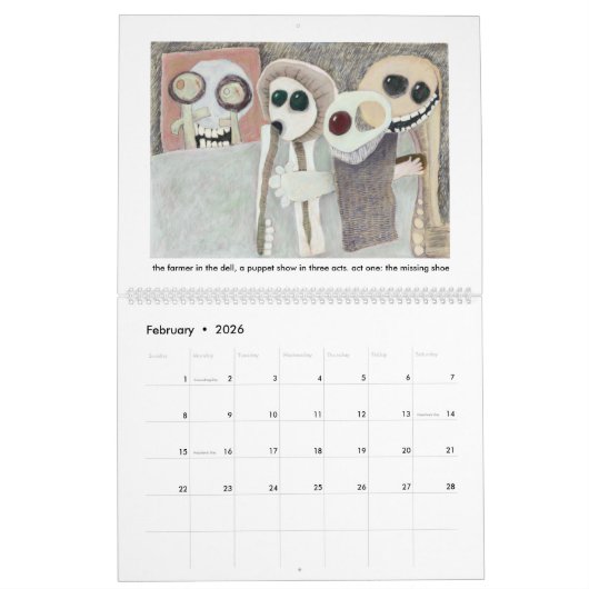 calendrier 2017 (Feb 2026)