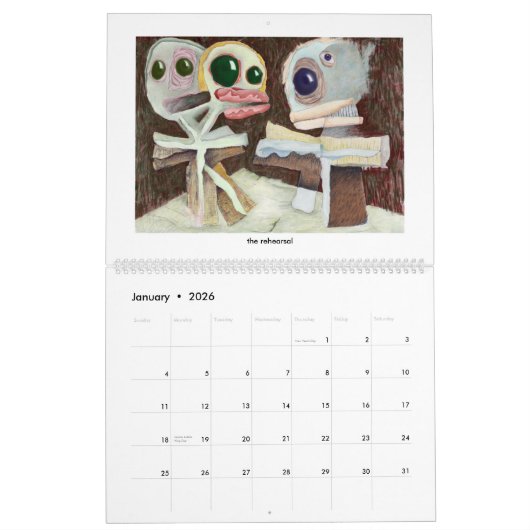 calendrier 2017 (Jan 2026)