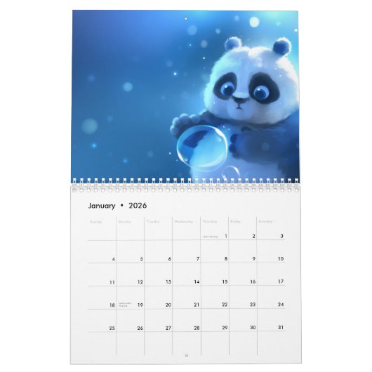 Calendrier 2017 (Jan 2026)