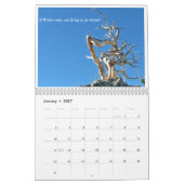 Calendrier 2017 ans dans les images et le vers (Jan 2027)