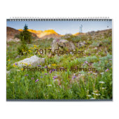 Calendrier 2017 calendrier, photos par Eric Johnson (Protection)