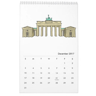 Calendrier 2017 de Berlin