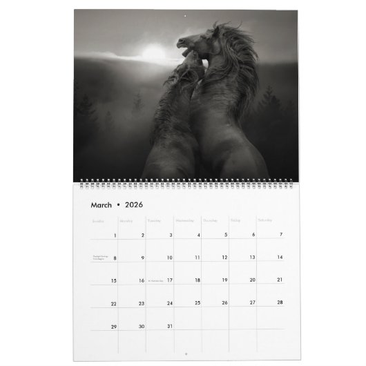 Calendrier 2017 de Boyz de forêt (Mar 2026)