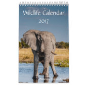 Calendrier 2017 de faune (Protection)