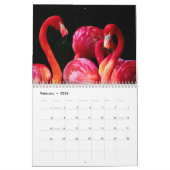 Calendrier 2017 de Flamant rose (Feb 2026)