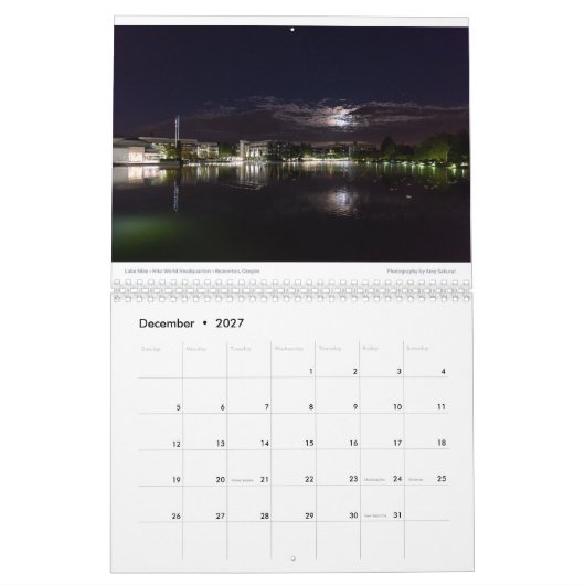 Calendrier 2017 de la photo d'Amy (Dec 2027)