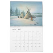 CALENDRIER 2017 de NATIF AMÉRICAIN par SHARON (Jan 2027)