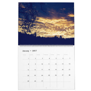 Calendrier 2017 de nature