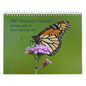 Calendrier 2017 de papillon (Protection)