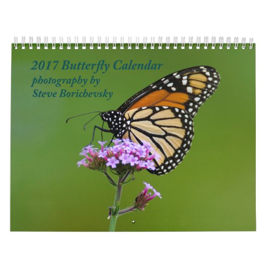 Calendrier 2017 de papillon (Protection)