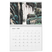 Calendrier 2017 de peinture chinoise (Mar 2027)