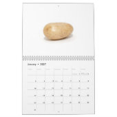 Calendrier 2017 de pomme de terre (Jan 2027)