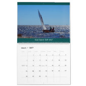 Calendrier 2017 de skiff d'île de chèvre - dans le (Mar 2027)