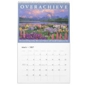 Calendrier 2017 de succès : Créez votre vie (Mar 2027)