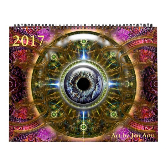 Calendrier 2017 par Jen Anu (Protection)