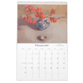 Calendrier 2017: Peintures de Sarah Sedwick (Feb 2027)