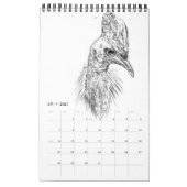 Calendrier 2017Calendar[bird] (Mar 2027)