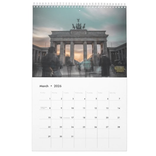 Calendrier 2018 (Mar 2026)