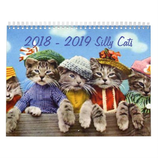 Calendrier 2018 - 2019 chats idiots (Protection)