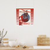 Calendrier 2018 affiche soviétique 1937 (Cuisine)