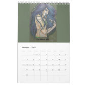 Calendrier 2018 d'art (Feb 2027)