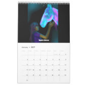 Calendrier 2018 d'art (Jan 2027)