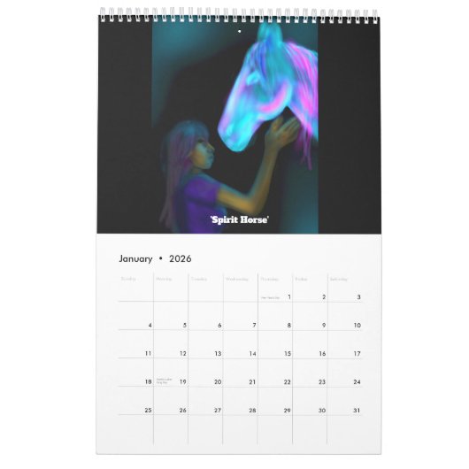 Calendrier 2018 d'art (Jan 2026)