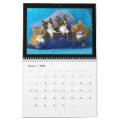 Calendrier 2018 de chaton (Mar 2027)