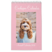 Calendrier 2018 de Cockapoo (Protection)