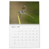 Calendrier 2018 de libellule (Feb 2027)