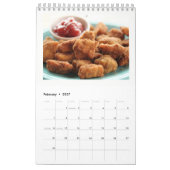 Calendrier 2018 de pépite de poulet (Feb 2027)