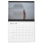 Calendrier 2018 de Rhodesian Ridgeback (Feb 2027)
