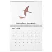Calendrier 2018 d'oiseau (Mar 2026)