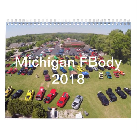 Calendrier 2018 du Michigan FBody (Protection)