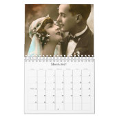 Calendrier 2018 jeunes mariés du 20ème siècle (Mar 2027)