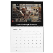 Calendrier. 2018. Le calendrier de ferme de (Jan 2027)