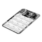 Calendrier 2018 Magnet photo romantique personnali (Côté Gauche)