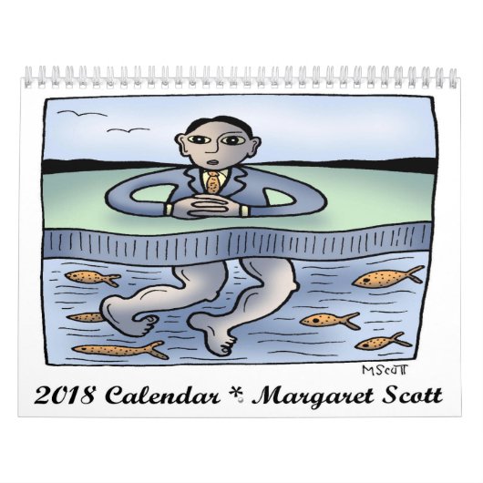 Calendrier 2018 par Margaret Scott (Protection)