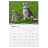 Calendrier 2018 Windhounds de soie (chiens multiples) (Jan 2027)