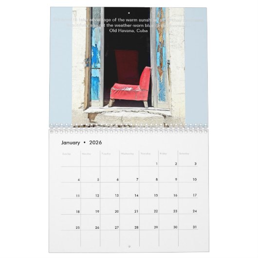 CALENDRIER 2019 (Jan 2026)