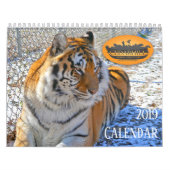 Calendrier 2019 animal de sanctuaire de Cedarhill (Protection)