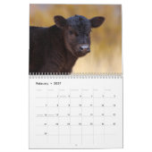 Calendrier 2019 animaux adorables de bébé (Feb 2027)