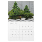 Calendrier 2019 avec Bonsai (Feb 2027)