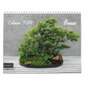 Calendrier 2019 avec Bonsai (Protection)