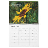 Calendrier 2019 avec photos et citations (Feb 2027)