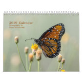 Calendrier 2019 calendrier, photographie par Steve (Protection)