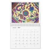 Calendrier 2019 d'art (Jan 2027)