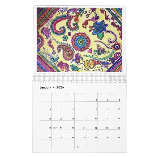 Calendrier 2019 d'art (Jan 2026)