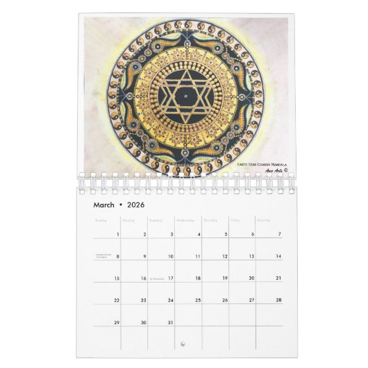 Calendrier 2019 d'art (Mar 2026)