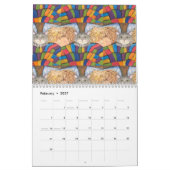 Calendrier 2019 d'art par le Normand de Nancy (Feb 2027)